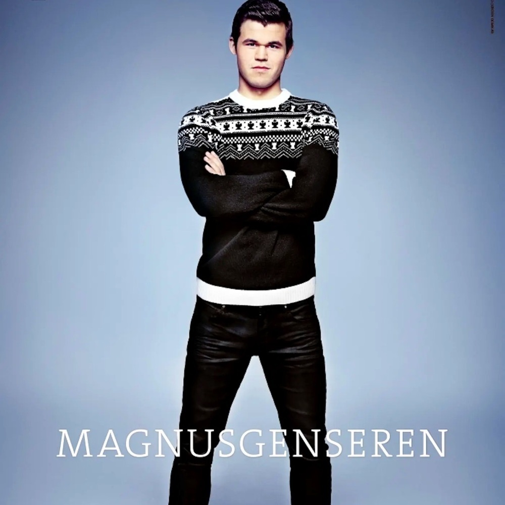 MAGNUS GENSEREN Magnus Sweater Black Cream S